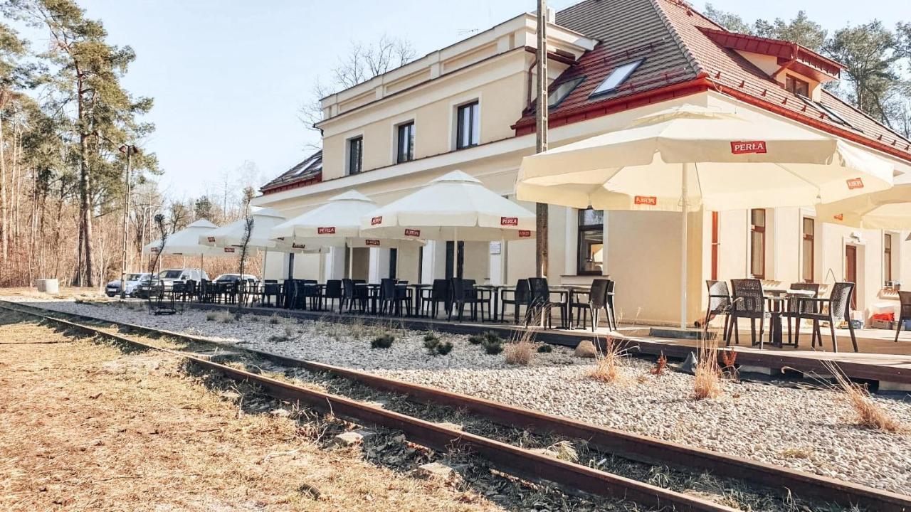 Hotel Stacja Kultura Poniatowa Esterno foto
